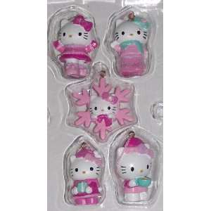  Hello Kitty Miniature Ornaments 5 Pc. Set 