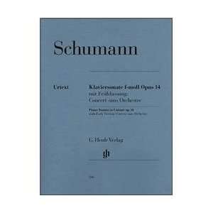  G. Henle Verlag Piano Sonata In F Minor Op. 14 By Schumann 