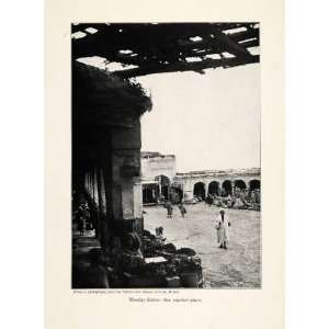  1920 Print Marketplace Moulay Idriss Morocco Africa Fez 