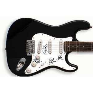 Hey Monday Autographed Signed Guitar UACC RD