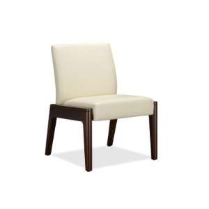   Contemporary Armless Guest Visitor Lounge Chair