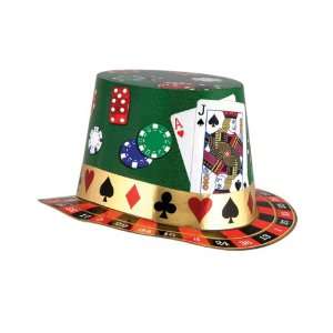  Casino Night Hi Hat Case Pack 100   692898 Patio, Lawn 