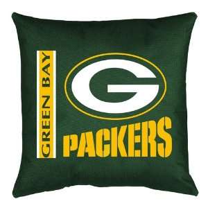  Green Bay Packers Locker Room Pillow by Sports Coverage 