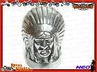 BRAND NEW INDIAN CHIEF HEAD FOR FRONT MUDGUARD RARE ACCESSORIES 