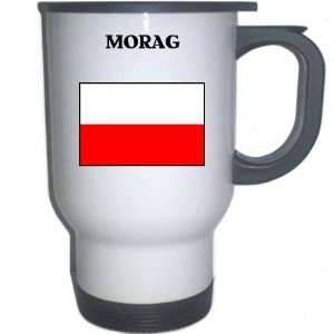 Poland   MORAG White Stainless Steel Mug