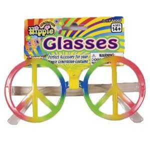  Hippie Peace Sign Glasses: Beauty