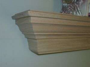   WOODEN FIREPLACE MANTEL (MANTLE) SHELF CUSTOMIZE TO MEET YOUR NEEDS