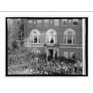  Historic Print (L): Woodrow Wilson house, 11/11/23: Home 