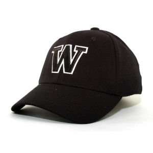  Washington Huskies NCAA Black/White Hat: Sports & Outdoors