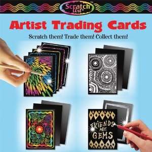  Scratch Art Trading Cards (Pack of 208) Toys & Games