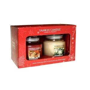  Yankee candle 2 Medium Jars Christmas Gift Set: Kitchen 