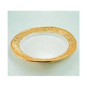  Michael Wainwright Giotto Gold Charger: Home & Kitchen