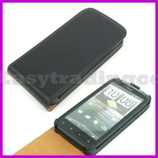 Genuine Cow Skin Leather Case HTC Sensation 4G Z710E  