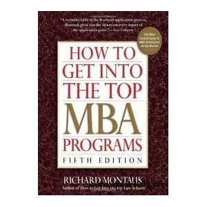  How to Get Into the Top MBA Programs 5th (fifth) edition 