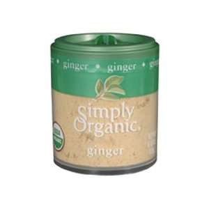 Simply Organic Organic Ground Ginger, Mini .42 oz. (Pack of 6)  