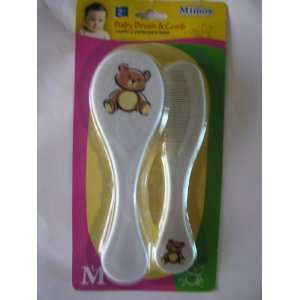  Brown Bear Baby Brush and Comb 2 pc Set: Health & Personal 