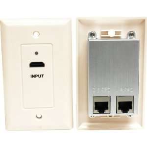  NEW HDMI over Cat5e Wall Plate, Ivory (Custom Installation 