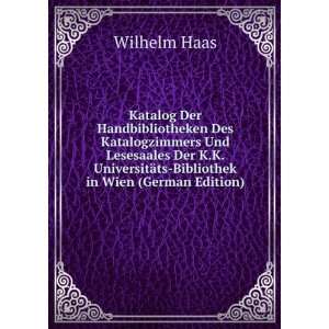   in Wien (German Edition) (9785876172532) Wilhelm Haas Books