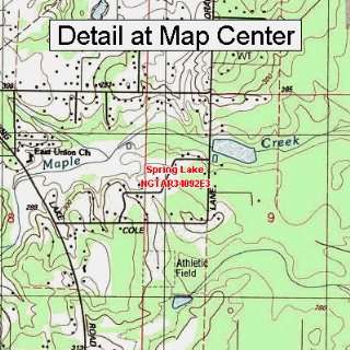  USGS Topographic Quadrangle Map   Spring Lake, Arkansas 