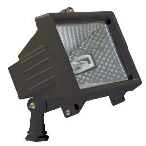 Hubbell Outdoor Lighting Q 150 B Q Series Quartz Floodlight, Bronze