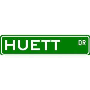  HUETT Street Sign ~ Personalized Family Lastname Sign 