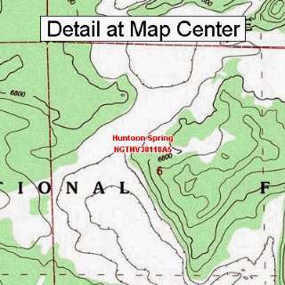  USGS Topographic Quadrangle Map   Huntoon Spring, Nevada 