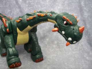 Fisher Price Imaginext SPIKE the ULTRA DINOSAUR Remote Control w 