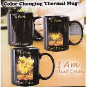   Ceramic Coffee Mug   Burning Bush   I Am That I Am