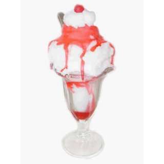  Strawberry Ice Cream Parfait Scented Replica Candle