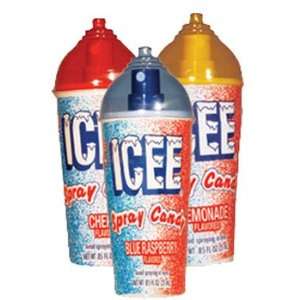 Icee Spray Candy Dispensers Box of 12 Grocery & Gourmet Food