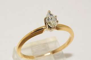   33CT SOLITAIRE MARQUISE CUT DIAMOND ENGAGEMENT RING VS SIZE 7  