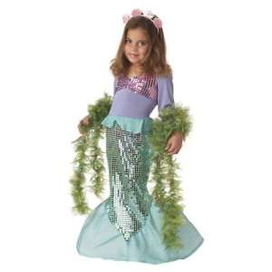  Toddler Lil Mermaid Costume for Halloween Size 3T 4T 