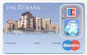 NETHERLANDS , ING BANK   MAESTRO CARD *SPECIMEN* TDLR  