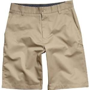   Essex Solid Walkshort Mens Short Fashion Pants   Dark Khaki / Size 34