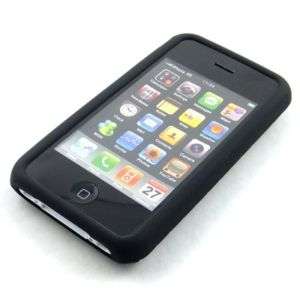 Black Tyre Tread Rubber Case Cover for iPhone 3 3G 3th  