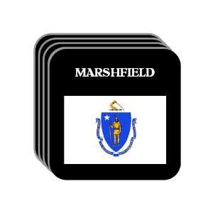 US State Flag   MARSHFIELD, Massachusetts (MA) Set of 4 Mini Mousepad 