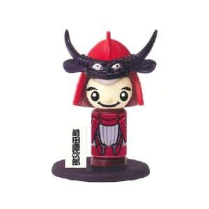  Mini Samurai Dolls Collectible Toy Figure #4 (Maeda 
