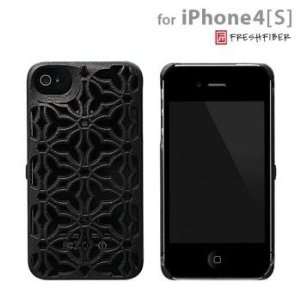  Freshfiber Double Fence iPhone 4S/4 Cover (Graphite Black 