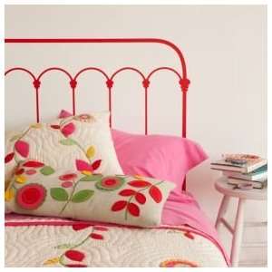    Kids Wall Decals Red Wrought Iron Headboard Decal