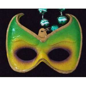 Krewe Mask Beads Mardi Gras Spring Break Cajun Carnival Festival New 
