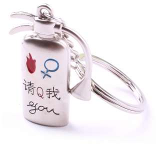 Fire extinguisher Romantic Love Funny Key Chain xmas gift K007  