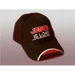    Feather lite Adjustable Cap Jesus Is Lord Black 