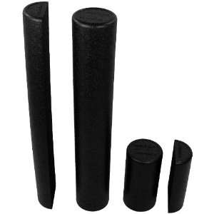 Isokinetics Inc. Brand High Density Foam Roller   Black   4 Sizes 