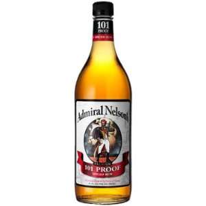  Admiral Nelson 101 Proof Spiced Rum 1 Liter Grocery 