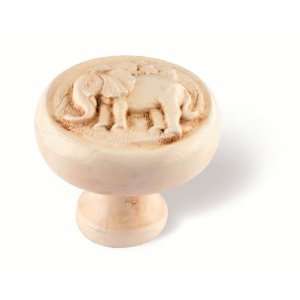    Siro Designs Knob (SD100142)   Ivory Elephant