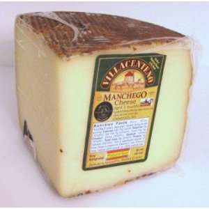 Spanish Manchego Cheese (Appx. 1.8 lbs)  Grocery & Gourmet 