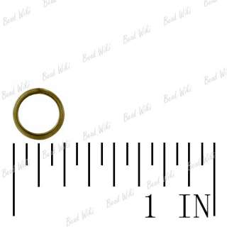 500pcs Antique Brass Open Jump Rings Findings 6mm JR028  