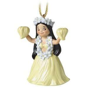   Small World Tahiti Girl Maeva (Welcome) Ornament