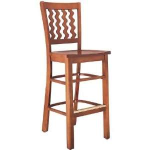 Melrose Upholstered Seat Stool, Specify Oak or Maple, Grade 1 Cloth 