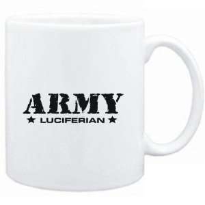  Mug White  ARMY Luciferian  Religions